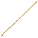 ノンブランド NON BRAND テニスブレスレット イエローゴールド K18YG ダイヤモンド ブレスレット ダイヤブレス