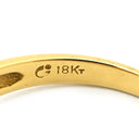 ノンブランド NON BRAND ルビー ダイヤ リング イエローゴールド K18YG ルビー ダイヤモンド リング 指輪 Au750 18K 18KT レッド 赤 13号