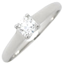ティファニー Tiffany & Co ルシダ ダイヤモンドリング 5970744 プラチナシルバー Pt950 ダイヤモンド リング 指輪 1石 1粒 プリンセスカット 15号