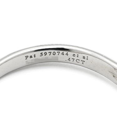 ティファニー Tiffany & Co ルシダ ダイヤモンドリング 5970744 プラチナシルバー Pt950 ダイヤモンド リング 指輪 1石 1粒 プリンセスカット 15号