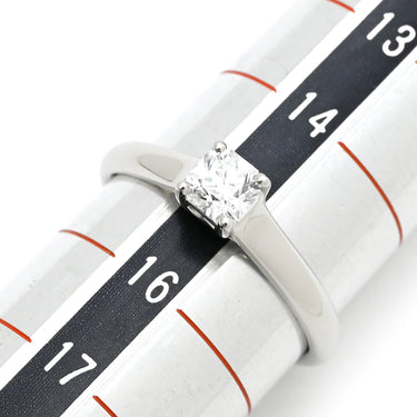 ティファニー Tiffany & Co ルシダ ダイヤモンドリング 5970744 プラチナシルバー Pt950 ダイヤモンド リング 指輪 1石 1粒 プリンセスカット 15号