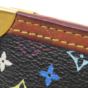 ルイヴィトン LOUIS VUITTON アジェンダPM R20895 ノワール モノグラムマルチカラー 手帳カバー ゴールド金具 黒 ダイアリー スケジュール帳