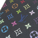 ルイヴィトン LOUIS VUITTON アジェンダPM R20895 ノワール モノグラムマルチカラー 手帳カバー ゴールド金具 黒 ダイアリー スケジュール帳