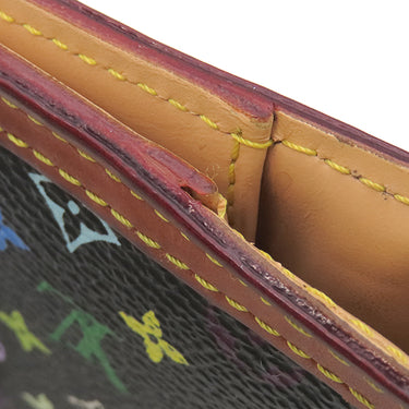 ルイヴィトン LOUIS VUITTON アジェンダPM R20895 ノワール モノグラムマルチカラー 手帳カバー ゴールド金具 黒 ダイアリー スケジュール帳