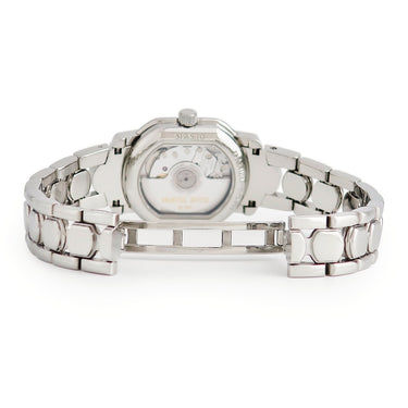 腕時計 ダニエルロート Daniel Roth メトロポリタン 519.S.10.163.B1.BD 自動巻き レディース OH済 純正ダイヤ シルバー 青針 ローマン