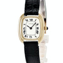 腕時計 カルティエ Cartier ゴンドラ SM 78079 手巻き レディース OH済 K18YG無垢 ホワイト 白 ローマン ヴィンテージ