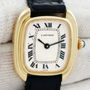 腕時計 カルティエ Cartier ゴンドラ SM 78079 手巻き レディース OH済 K18YG無垢 ホワイト 白 ローマン ヴィンテージ