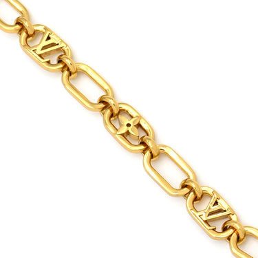 ルイヴィトン LOUIS VUITTON マイLVチェーン グラスコード Z00025 ゴールド GP ラバー ファッション雑貨 メガネチェーン メガネアクセサリー LVロゴ モノグラムフラワー