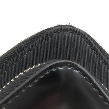 プラダ PRADA Re-Nylon スマートフォン ケース 2ZT060 ブラック ナイロン レザー ショルダーバッグ シルバー金具 黒 トライアングルロゴ フォンショルダー