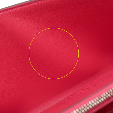 エルメス HERMES コンスタンス トゥーゴー ローズエクストリーム×ローズパープル×エトリュクス×オンブレ ヴォーエプソン クロコダイル リザード 長財布 シルバー金具 ショルダー