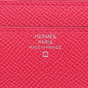 エルメス HERMES コンスタンス トゥーゴー ローズエクストリーム×ローズパープル×エトリュクス×オンブレ ヴォーエプソン クロコダイル リザード 長財布 シルバー金具 ショルダー