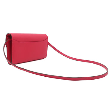 エルメス HERMES コンスタンス トゥーゴー ローズエクストリーム×ローズパープル×エトリュクス×オンブレ ヴォーエプソン クロコダイル リザード 長財布 シルバー金具 ショルダー