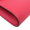 エルメス HERMES コンスタンス トゥーゴー ローズエクストリーム×ローズパープル×エトリュクス×オンブレ ヴォーエプソン クロコダイル リザード 長財布 シルバー金具 ショルダー