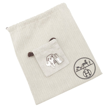 エルメス HERMES ピコタンロック タッチ PM ブラック トリヨンクレマンス アリゲーター ハンドバッグ シルバー金具 黒 クロコ