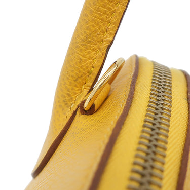 エルメス HERMES ボリード27 ジョーヌドール クシュベル 2WAYバッグ ゴールド金具 黄色 ショルダー