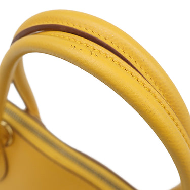 エルメス HERMES ボリード27 ジョーヌドール クシュベル 2WAYバッグ ゴールド金具 黄色 ショルダー
