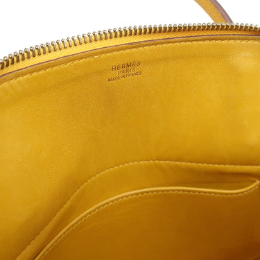 エルメス HERMES ボリード27 ジョーヌドール クシュベル 2WAYバッグ ゴールド金具 黄色 ショルダー