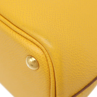 エルメス HERMES ボリード27 ジョーヌドール クシュベル 2WAYバッグ ゴールド金具 黄色 ショルダー