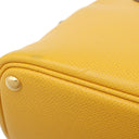 エルメス HERMES ボリード27 ジョーヌドール クシュベル 2WAYバッグ ゴールド金具 黄色 ショルダー