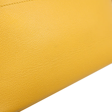 エルメス HERMES ボリード27 ジョーヌドール クシュベル 2WAYバッグ ゴールド金具 黄色 ショルダー