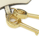 グッチ GUCCI パドロック GG スモール 498156 ベージュ×ホワイト GGスプリームキャンバス レザー ショルダーバッグ ゴールド金具 チェーンショルダー