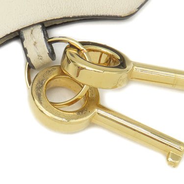 グッチ GUCCI パドロック GG スモール 498156 ベージュ×ホワイト GGスプリームキャンバス レザー ショルダーバッグ ゴールド金具 チェーンショルダー