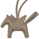 エルメス HERMES ロデオPM ペガサス エトゥープ アニューミロ バッグチャーム グレージュ 単色 ソーエトゥープ