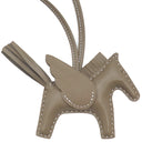 エルメス HERMES ロデオPM ペガサス エトゥープ アニューミロ バッグチャーム グレージュ 単色 ソーエトゥープ