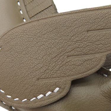 エルメス HERMES ロデオPM ペガサス エトゥープ アニューミロ バッグチャーム グレージュ 単色 ソーエトゥープ