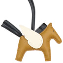 エルメス HERMES ロデオPM ペガサス セサミ×ブラック×ナタ アニューミロ バッグチャーム 茶 黒 アイボリー