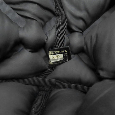 シャネル CHANEL バブルキルト トートバッグ ブラック ラムスキン トートバッグ ゴールド金具 黒 チェーンショルダー ココマーク