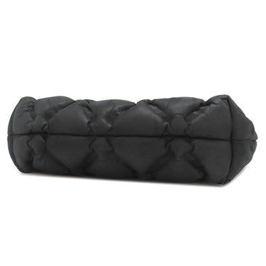 シャネル CHANEL バブルキルト トートバッグ ブラック ラムスキン トートバッグ ゴールド金具 黒 チェーンショルダー ココマーク