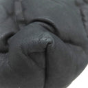 シャネル CHANEL バブルキルト トートバッグ ブラック ラムスキン トートバッグ ゴールド金具 黒 チェーンショルダー ココマーク