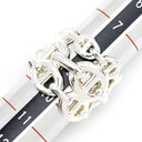 エルメス HERMES シェーヌダンクル アンシェネ GM シルバー シルバー925 #48(JP8) リング 指輪 アクセサリー AG925 9号