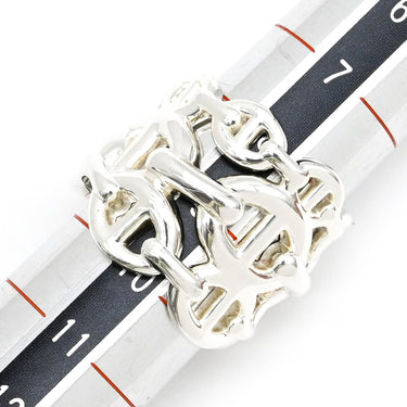 エルメス HERMES シェーヌダンクル アンシェネ GM シルバー シルバー925 #48(JP8) リング 指輪 アクセサリー AG925 9号