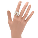 エルメス HERMES シェーヌダンクル アンシェネ GM シルバー シルバー925 #48(JP8) リング 指輪 アクセサリー AG925 9号