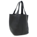 エルメス HERMES ピコタンロック MM ブラック トリヨンクレマンス ハンドバッグ シルバー金具 黒