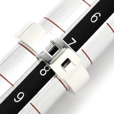 エルメス HERMES ヘラクレスリング シルバー シルバー925 #48(JP8) リング 指輪 SV925 Ag925 Hモチーフ 7.5号