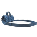 ルイヴィトン LOUIS VUITTON キーポル バンドリエール25 M46803 アトランティックブルー モノグラムキャンバス 2WAYバッグ マットブラック金具 青 ショルダー