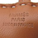 エルメス HERMES バディ ゴールド ムートン アニューミロ バッグチャーム 新品 未使用 茶