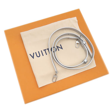 ルイヴィトン LOUIS VUITTON SKI ミニムーン M11896 フロスト ポリエステル レザー 2WAYバッグ シルバー金具 グラデーション 黒 白 グレー