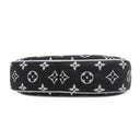 ルイヴィトン LOUIS VUITTON SKI ミニムーン M11896 フロスト ポリエステル レザー 2WAYバッグ シルバー金具 グラデーション 黒 白 グレー