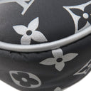 ルイヴィトン LOUIS VUITTON SKI ミニムーン M11896 フロスト ポリエステル レザー 2WAYバッグ シルバー金具 グラデーション 黒 白 グレー