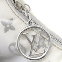 ルイヴィトン LOUIS VUITTON SKI ミニムーン M11896 フロスト ポリエステル レザー 2WAYバッグ シルバー金具 グラデーション 黒 白 グレー