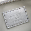 ルイヴィトン LOUIS VUITTON SKI ミニムーン M11896 フロスト ポリエステル レザー 2WAYバッグ シルバー金具 グラデーション 黒 白 グレー