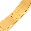 エルメス HERMES クリックH PM 24番地のミステリー マルチカラーXゴールド GP エナメル ブレスレット Hブレス バングル