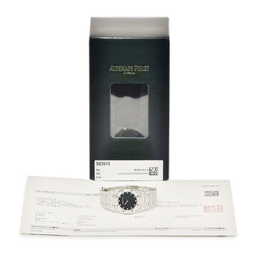 腕時計 オーデマピゲ AUDEMARS PIGUET ロイヤルオーク レディ 6007BC クオーツ レディース K18WG無垢 純正ダイヤ ホワイトゴールド