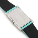 腕時計 ティファニー Tiffany & Co イーストウエスト ミニ 36092262 クオーツ レディース ティファニーブルー アラビア 角型 水色