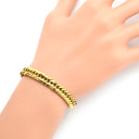 喜平 KIHEI K18 18金 19.6cm 29.7g 12面 トリプル イエローゴールド K18YG ブレスレット 造幣局検定マーク ショッピングローン対応していません