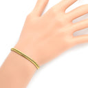 喜平 KIHEI K18 18金 20.3cm 10.4g 16面 トリプル イエローゴールド K18YG ブレスレット 造幣局検定マーク ショッピングローン対応していません